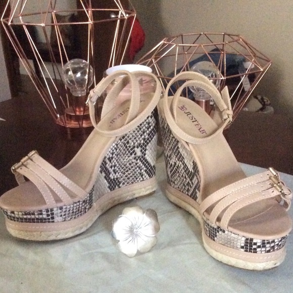 JustFab Shoes - JUST FAB - WEDGE SANDALS
